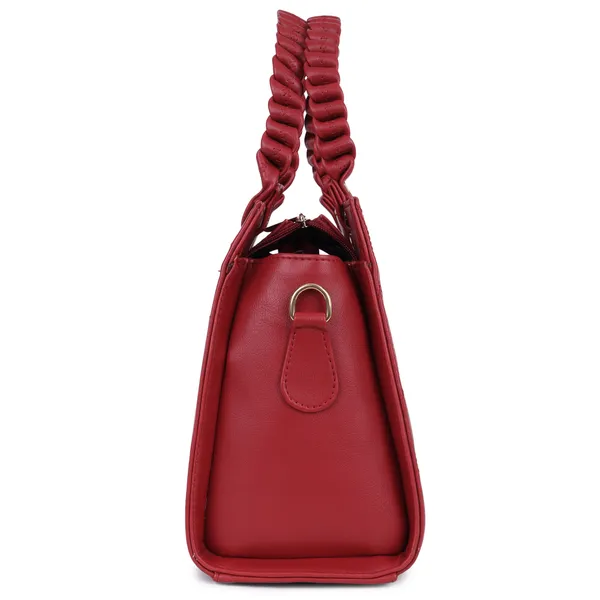 Maroon_PU_Leather_Closure_Zip_Handbag_For_Women_(_30_*_23_*_14_Cm)