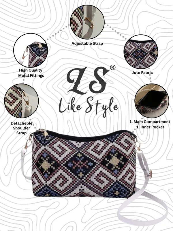 Grey_Jute_Closure_Zip_Sling_Bag_For_Women_(_25_*_20_*_6_Cm)