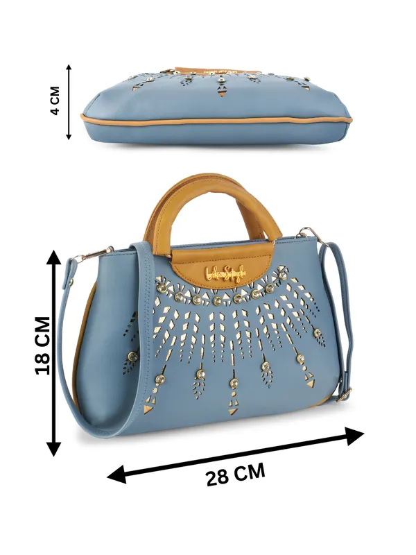 Grey_PU_Leather_Closure_Zip_Sling_Bag_For_Women_(_28_*_18_*_4_Cm)