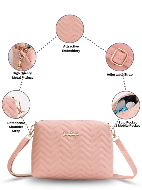 Pink_PU_Leather_Closure_Zip_Sling_Bag_For_Women_(_25_*_20_*_5_Cm)