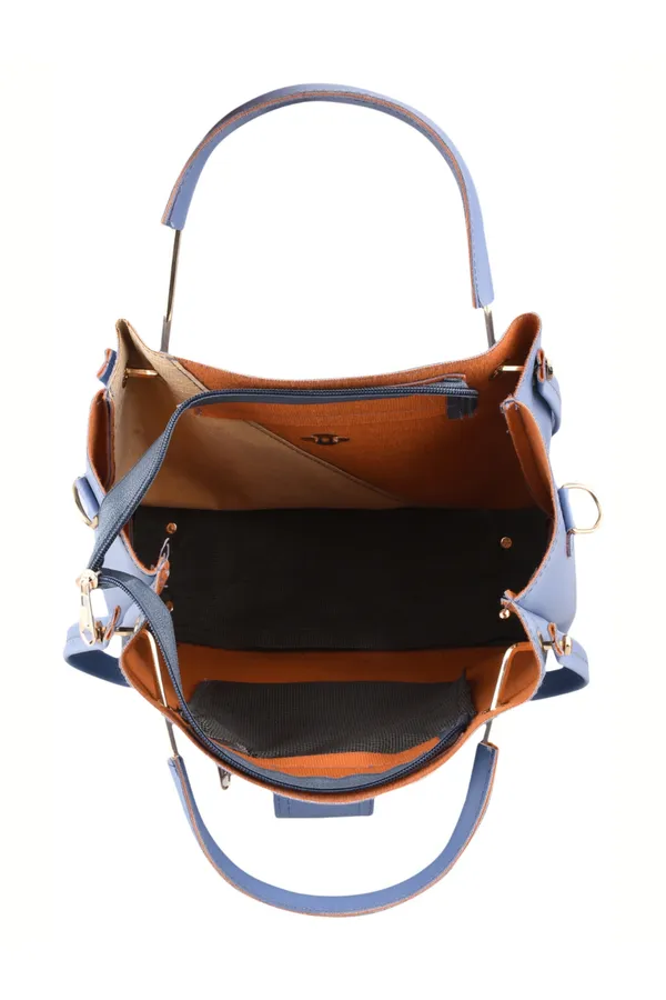 Blue_PU_Leather_Closure_Flap_&_Zip_Shoulder_Bag_(_29_*_23_*_9_Cm)