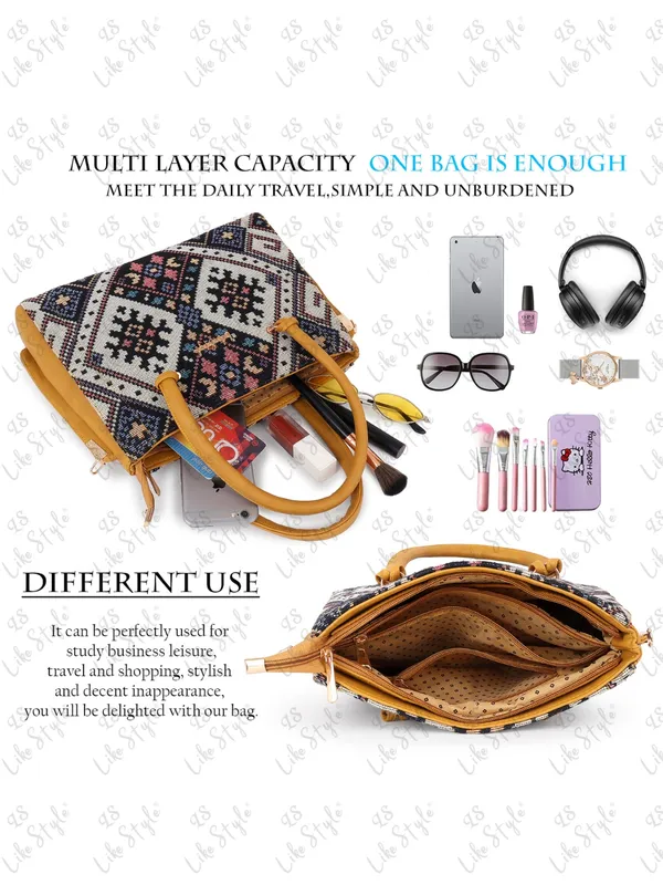 Beige_Jute_&_PU_Leather_Closure_Zip_Shoulder_Bag_(_33_*_23_*_11_Cm)