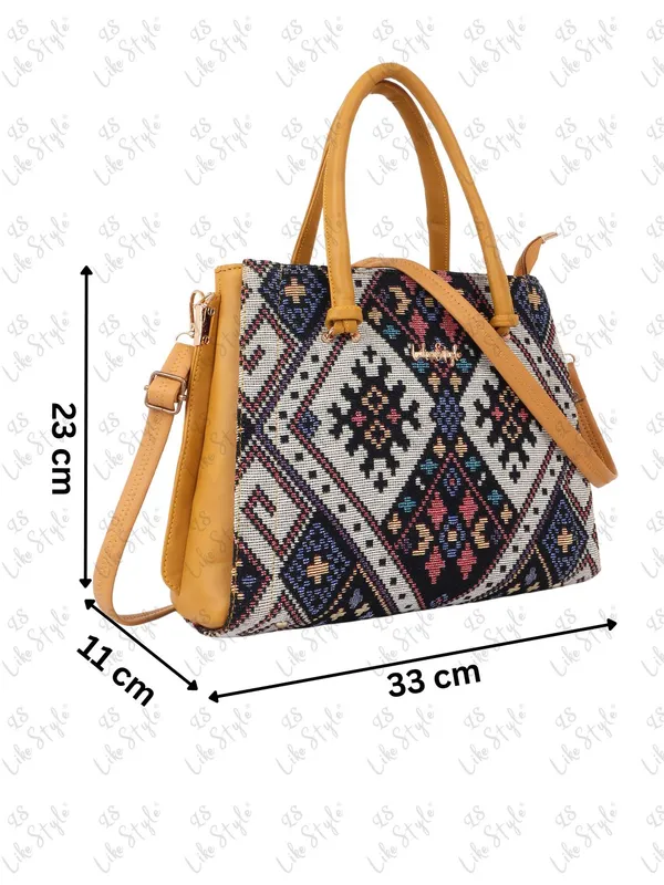 Beige_Jute_&_PU_Leather_Closure_Zip_Shoulder_Bag_(_33_*_23_*_11_Cm)