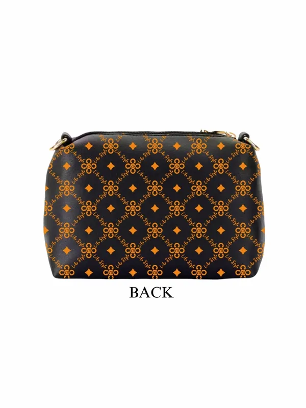 Black_PU_Leather_Closure_Zip_Sling_Bag_For_Women_(_25_*_20_*_5_Cm)