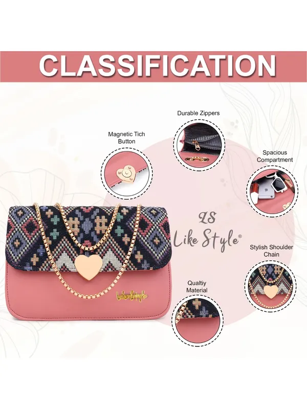Pink_Jute_&_PU_Leather_Closure_Flap_Sling_Bag_For_Women_(_24_*_17_*_7_Cm)
