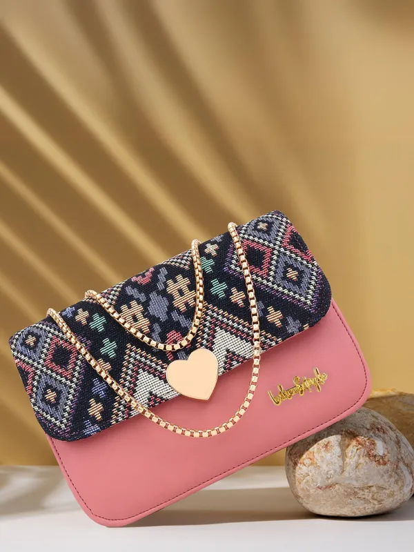 Pink_Jute_&_PU_Leather_Closure_Flap_Sling_Bag_For_Women_(_24_*_17_*_7_Cm)