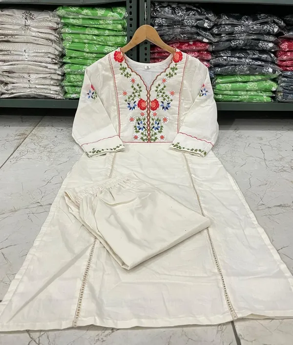 A-Line_White_Embroidered_Cord_set