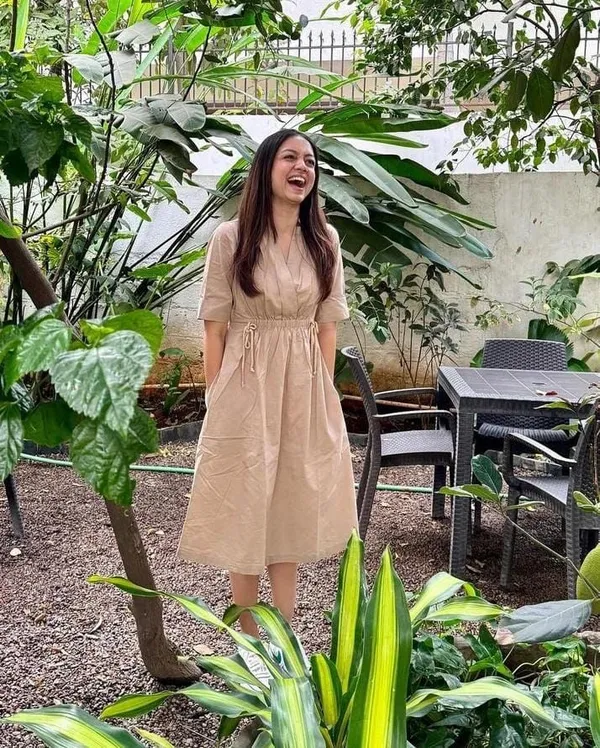 Beige_Cotton_Slub_Kurti_cum_midi_dress_with_Dori_Tussle_and_Pocket