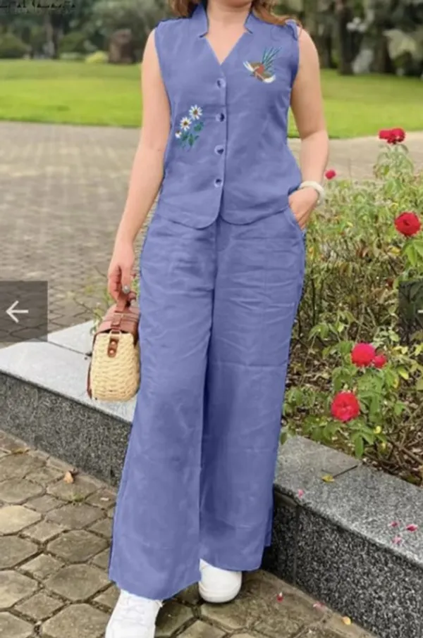 Blue_Premium_Cotton_Slub_Cord_Set
