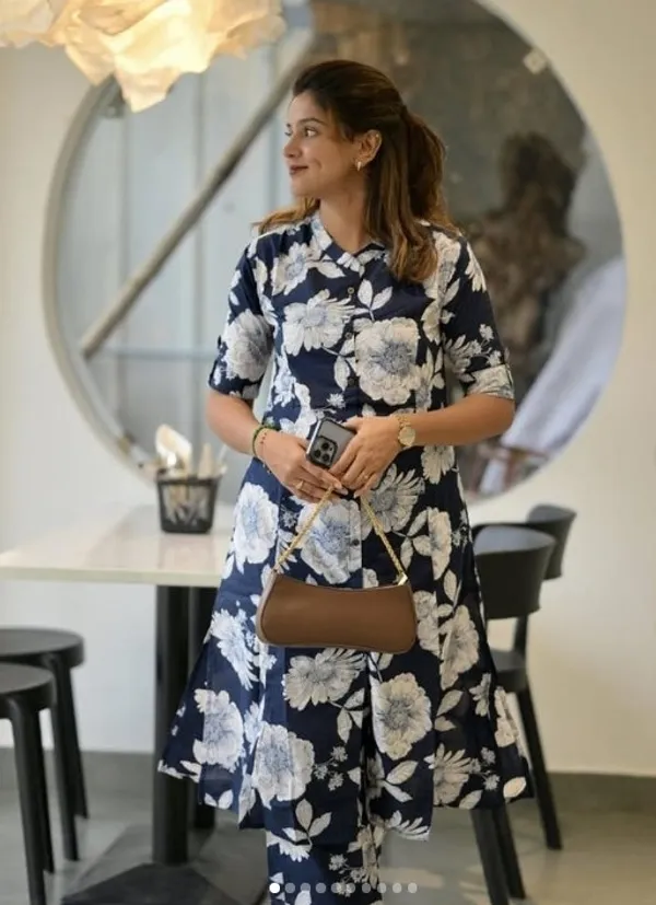 Blue__Floral_fine_Cotton_Cord_Set