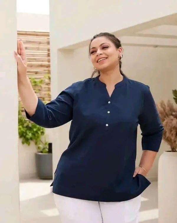 Blue_color_Short_kurta