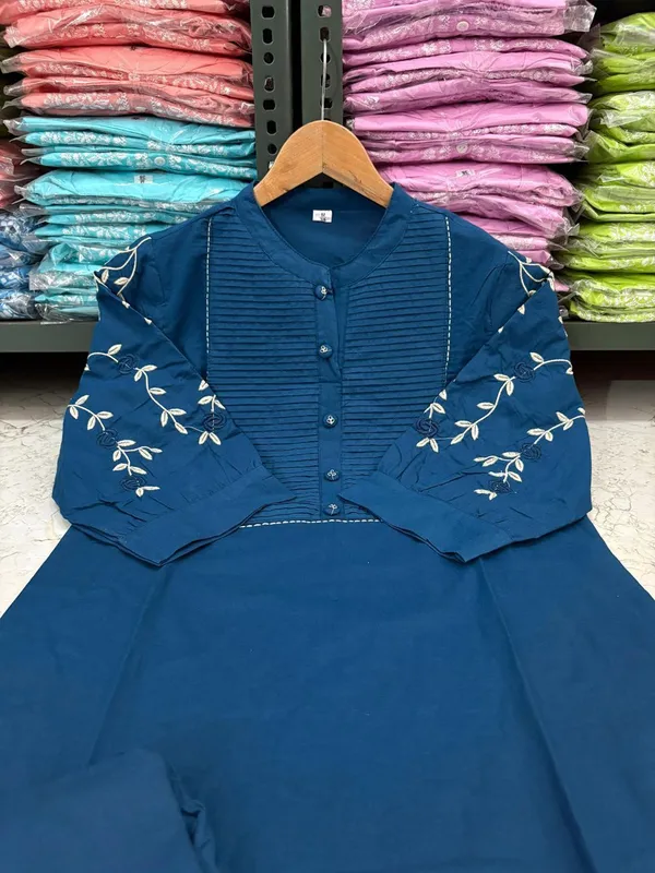 Blue_embroidered_Kurta_pant