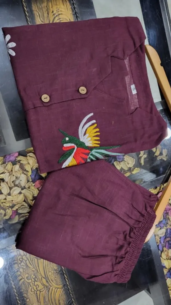 Brown_Premium_Cotton_Slub_Cord_Set
