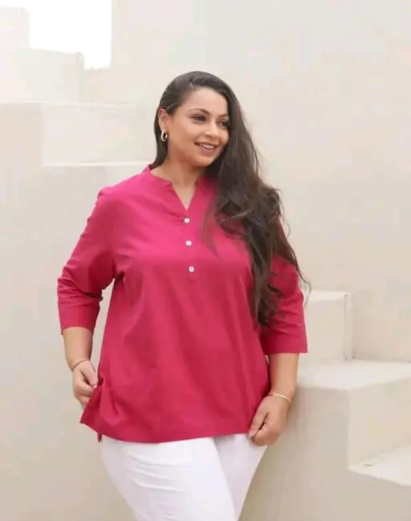Hot_Pink_short_Kurta