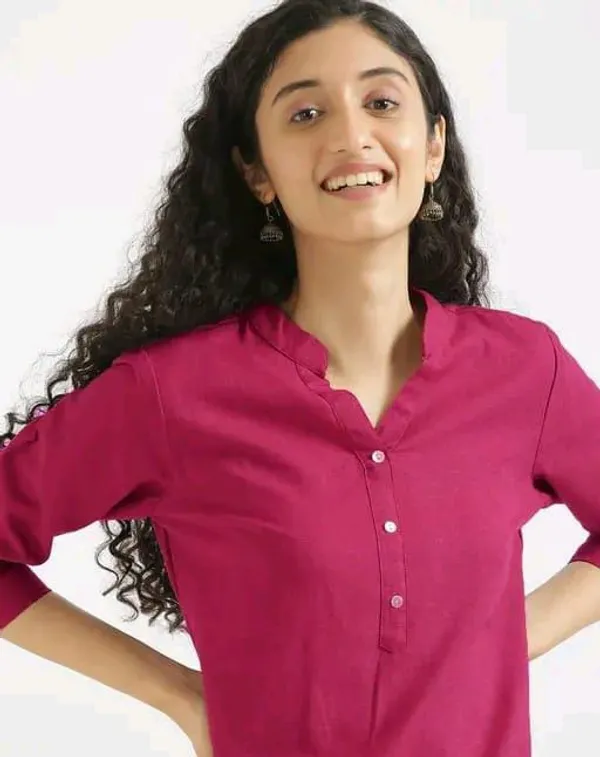 Hot_Pink_short_Kurta
