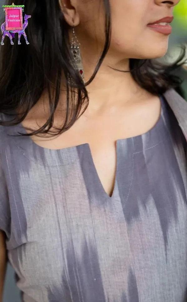 Grey_South_Special_Cotton_Ethnic_Wear_Kurta_Set_For_Women