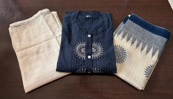 Rocksin_Handwoven_Cotton_Kantha_Indigo_Kurta_Set_with_Embroidery
