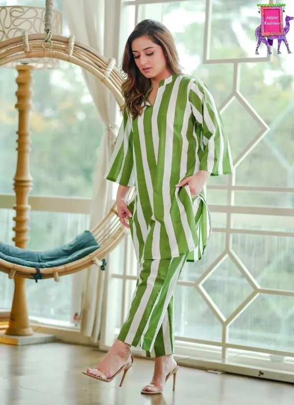Green_Cotton_Printed_Beautiful_Striped_Co-Ord_Set_For_Women