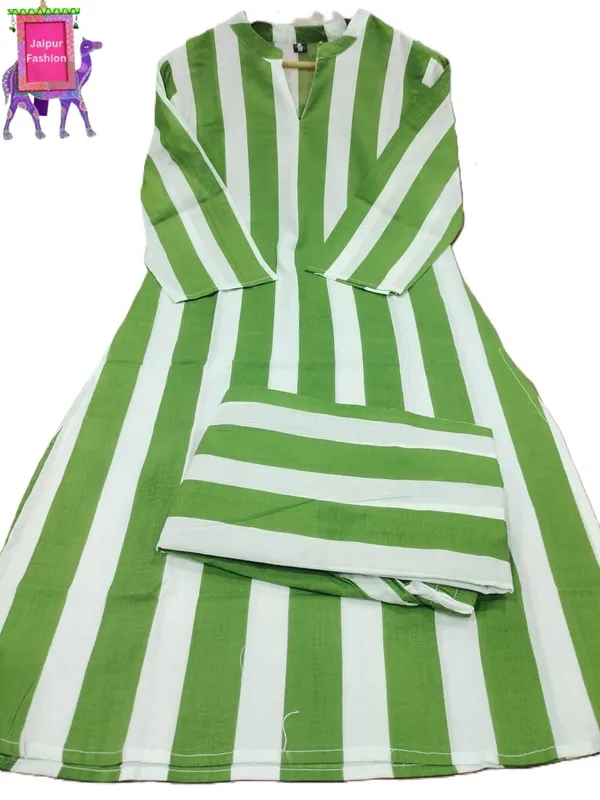 Green_Cotton_Printed_Beautiful_Striped_Co-Ord_Set_For_Women