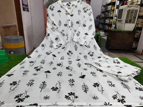 White_Cotton_Printed_Beautiful_Floral_Printed_Co-Ord_Set_For_Women