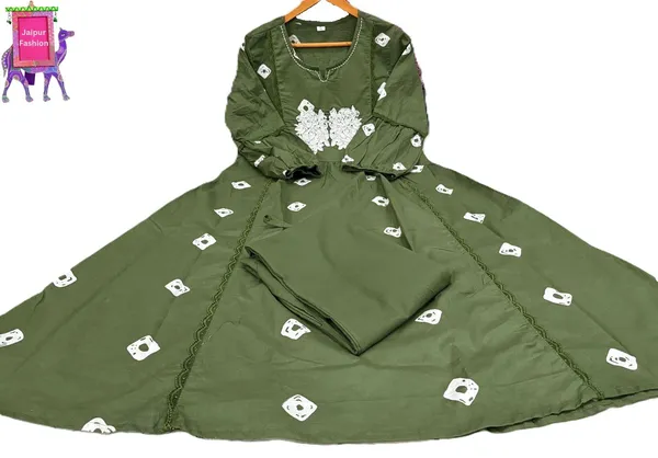 Pista_Green_Cotton_Embroidered_Work_A_Line_Co-Ord_Set_For_Women