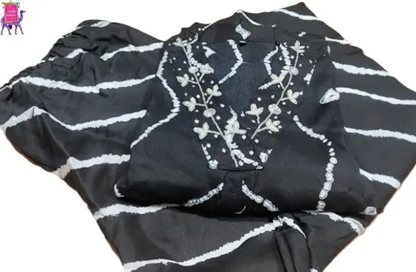 Black_Abstract_Printed_V-Neck_Rayon_Embroidered_Sequenced_Co-Ord_Set_For_Women