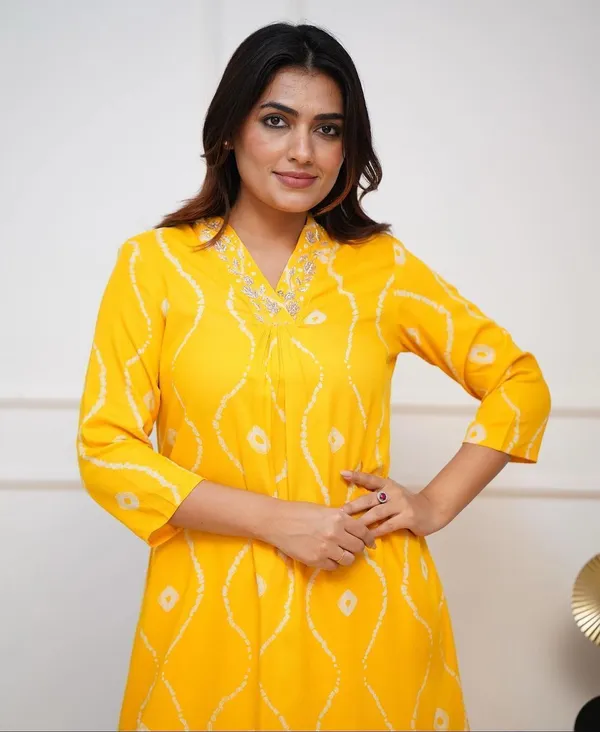 Jaipuri_yellow_Kurta_Pant
