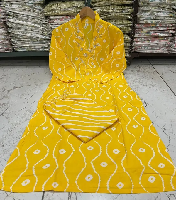 Jaipuri_yellow_Kurta_Pant