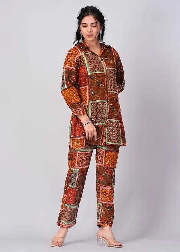 Multicolor_Premium_Rayon_Digitally_Printed_Party-Wear_Readymade_Co-Ord_Set