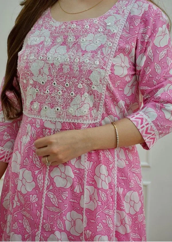 Pink_Floral_Printed_Anarkali_Kurta_with_Straight_Pant_&_Dupatta_Set