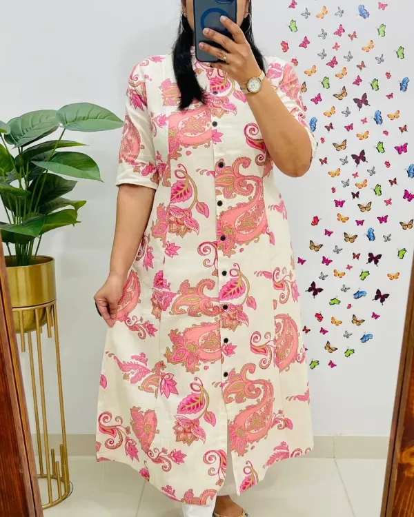 Princess_Cut_Pink_Kurti_Set