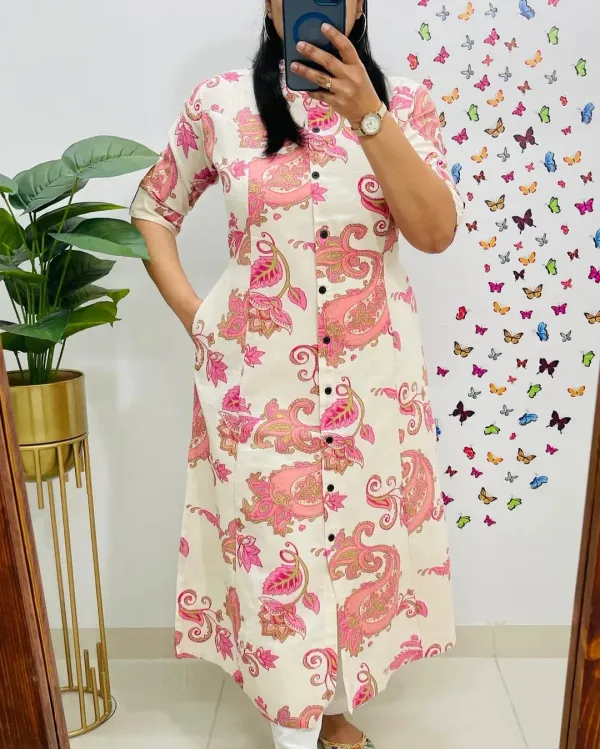 Princess_Cut_Pink_Kurti_Set