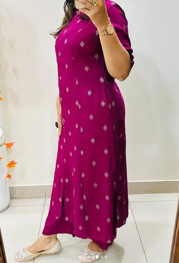 Purple_Butti_Soft_Cotton_Kurta_Set