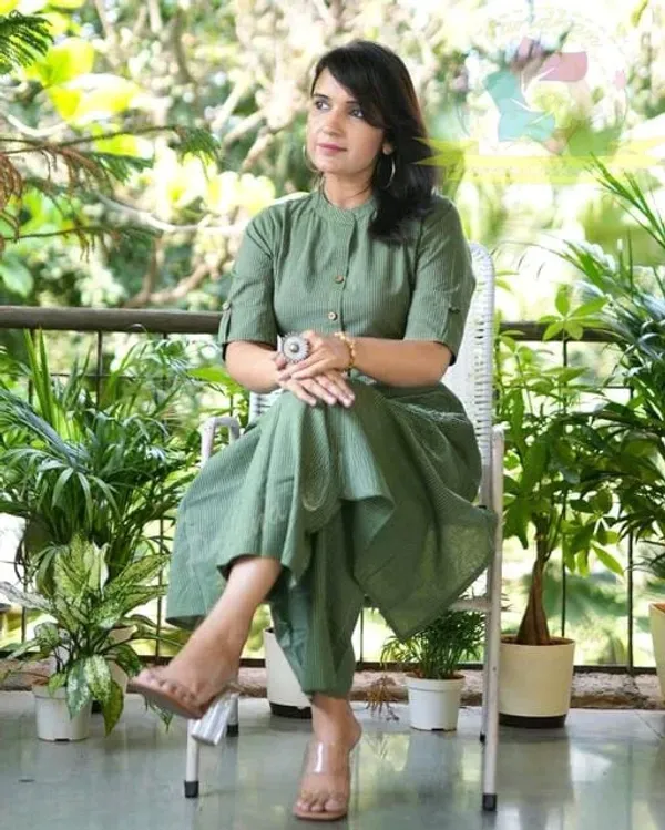 Women_Self_Design__Green_Cotton_A-line_Katha_kurta_and_palazo_Set