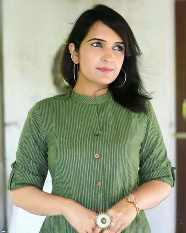 Women_Self_Design__Green_Cotton_A-line_Katha_kurta_and_palazo_Set