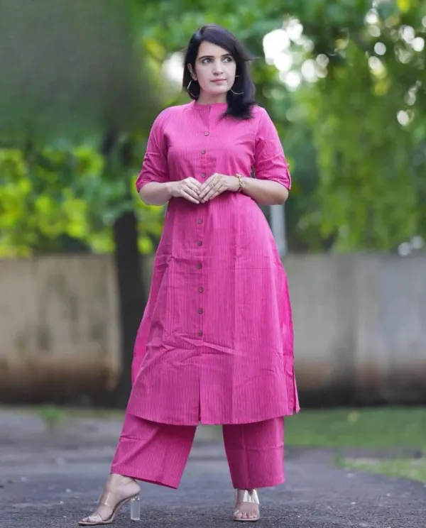 Women_Self_Design__Pink_Cotton_A-line_Katha_kurta_and_plazo_Set