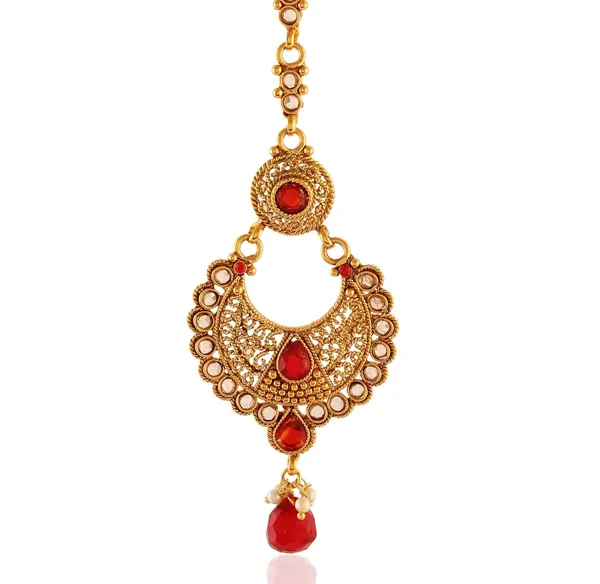Red_Traditional_Antique_American_Diamond_Bindiya_Style_Brass_Ethnic_Maang_Tika_(Ad_Antique_Maang_Tika)_For_Women_And_Girls_Pack_Of_1