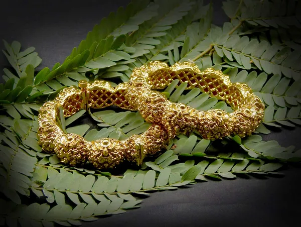 Gold_Plated_Traditional_Jewellery_Inspired_Antique_Finish_Screw_Closure_Fancy_Kada/Gold_Bangles_For_Women/Festive_Bangles_Set_Of_2_For_Women