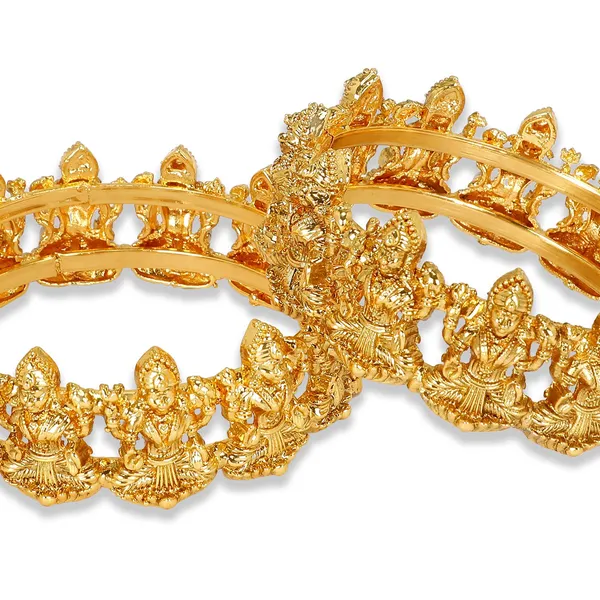 Gold_Traditional_Gold_Plating_Laxmi_Temple_Kada_With_Screw_Closure_Rajasthani_Style_For_Women_And_Girls_Set_Of_2