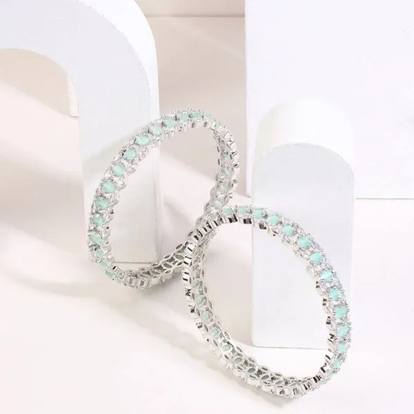 Silver_Set_Of_2_Gold-Plated_Green_Ad-Studded_Handcrafted_Bangles_For_Women_&_Girls