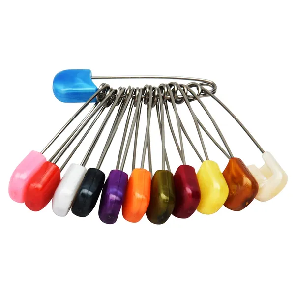 Multicolor_Silver_Plated_Multicolour_Acrylic_Material_And_Stainless_Steel_Used_Safety_Pins/Saree_Pins/Hijab_Pins/Nappy_Pins_For_Women_And_Girls_(Pack_Of_12)