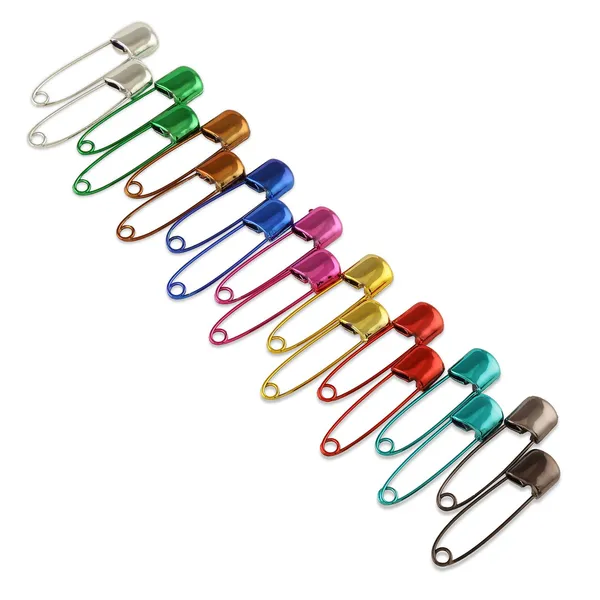 Silver_Plated_Multicolour_Acrylic_Material_And_Stainless_Steel_Used_Safety_Pins/Saree_Pins/Hijab_Pins/Nappy_Pins_Pack_Of_12_For_Women_And_Girls