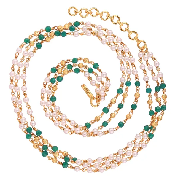 Multicolor_Traditional_Delicate_Gold,_Emarald_And_Pearl_Three_Layered_Jaipuri_Mala_Necklace_For_Women_And_Girls_Pack_Of_1