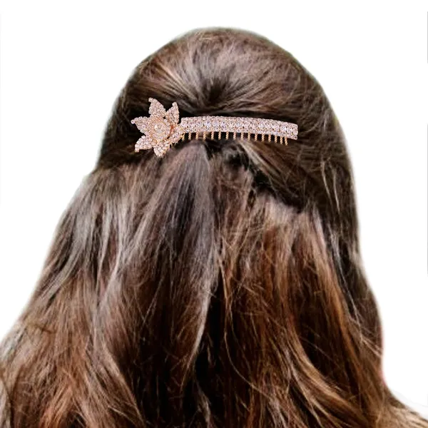 Gold_Bridal_Hair_Accessories_Hair_Clip/Comb_Pin/Jooda_Pin_For_Girls_And_Women