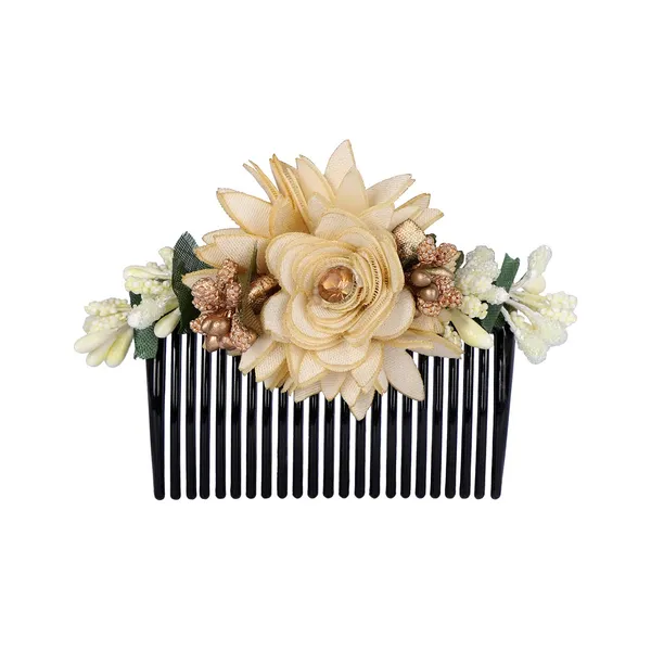 Multicolor_Multicolor_Pack_Of_3_Acrylic_Comb_Indo_Western_Fancy_Hair_Clip/Side_Pin/Comb_Pin/Jooda_Pin_Hair_Accessories_With_Cloth_Flower_For_Women_And_Girls_Pack_Of_3_|_Gifting_For_Karwachauth_|