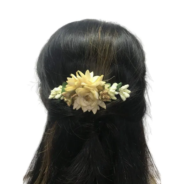 Multicolor_Multicolor_Pack_Of_3_Acrylic_Comb_Indo_Western_Fancy_Hair_Clip/Side_Pin/Comb_Pin/Jooda_Pin_Hair_Accessories_With_Cloth_Flower_For_Women_And_Girls_Pack_Of_3_|_Gifting_For_Karwachauth_|