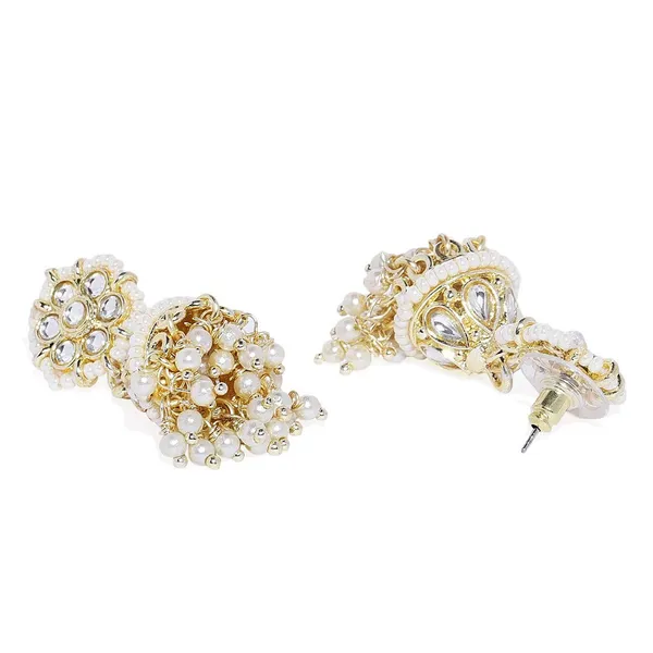 Gold_Presents_Traditional_Gold_Plated_Kundan_And_Pearls_Small_Size_Jhumki_Earrings_For_Women_And_Girls_|_Elegant_Gold_&_White_Jhumkas_|_Perfect_Gifting_For_Karwachauth_&_Special_Occasions_|_Pair_Of_1