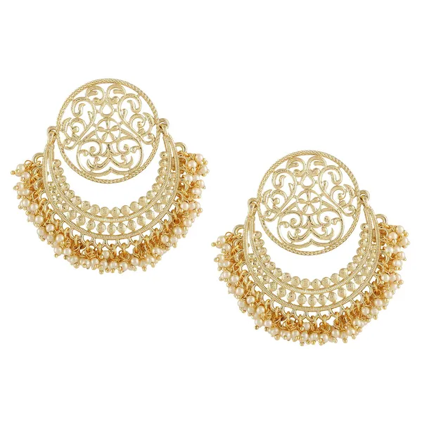 Gold_Plated_Filigree_Chaandbali_Earrings_With_Pearls_For_Women