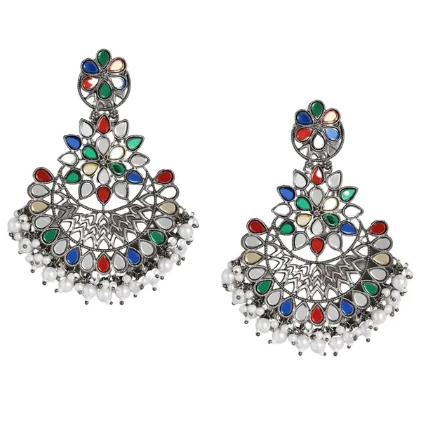 Multicolor_Silver-Plated_Chandbali_Earrings_|_Antique_Festive_Jewellery_For_Women_|_Perfect_For_Navratri,_Weddings_&_Indian_Ethnic_Outfits_|_(Silver2)