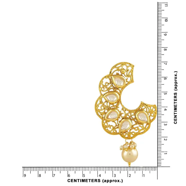 Gold_Plated_Hoop_Style_Dangle_Drop_With_Kundan_And_Pearls_Earrings_For_Women
